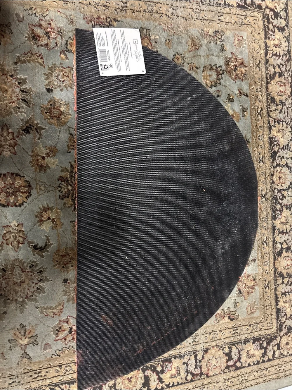 NWT Half-Moon Orange Slice Doormat